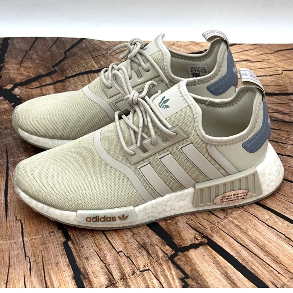 Adidas NMD_R1 Bliss GW5680 Sneakers Shoes Women's Size 9.5 Sparkle Beige NEW